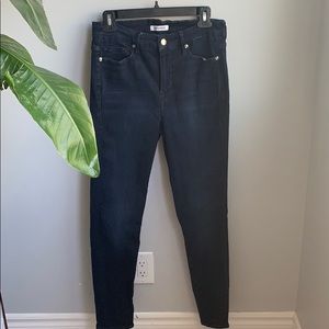 Good American Good Legs Dark Wash Jeans